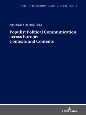 cover image of Populist Political Communication across Europe